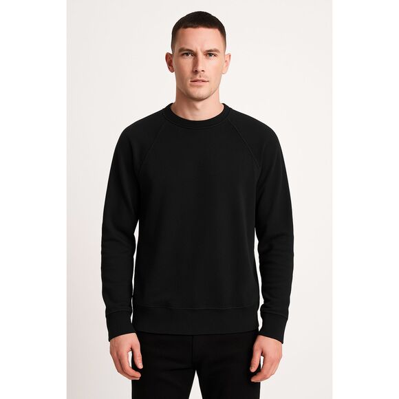 HIRO CLARK Black Pullover Sweatshirt Top Tee Mens Size Medium - Picture 1 of 10
